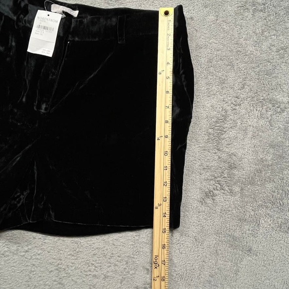 Chelsea‎ 28 Womens Black Shorts Size 12 Viscoe Nylon - Picture 6 of 7